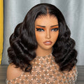 {Super Sale} Megalook Limited Design Pre-Cut Glueless 5x6 Lace Closure Loose Curly/Deep Curly Wig