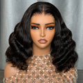 {Super Sale} Megalook Limited Design Pre-Cut Glueless 5x6 Lace Closure Loose Curly/Deep Curly Wig