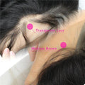 Transparent HD Lace Frontal Wigs 13x4 Human Hair HD Melted Lace Wig 180% Density