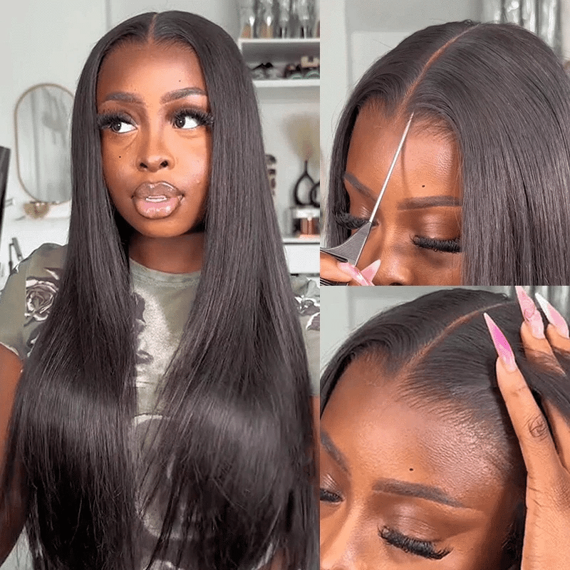 Glueless 10x6 Parting Max HD Lace Wig Pre Bleached Tiny Knots Body Wave Wig(No Code Needed)