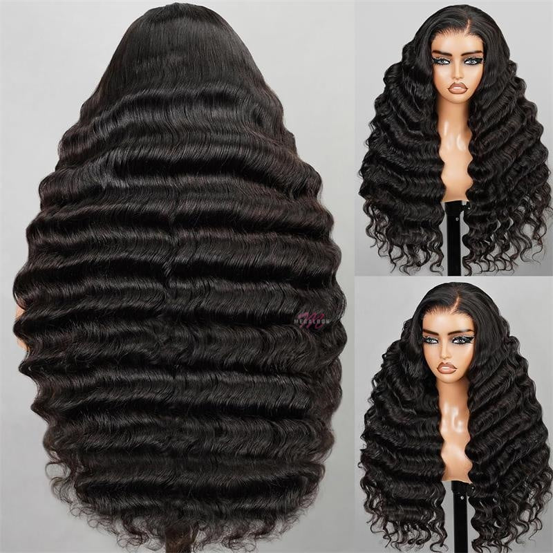 Pre Cut Lace | Glueless 6X5 HD Lace Wig Body Wave Human Hair Wear And Go Wig