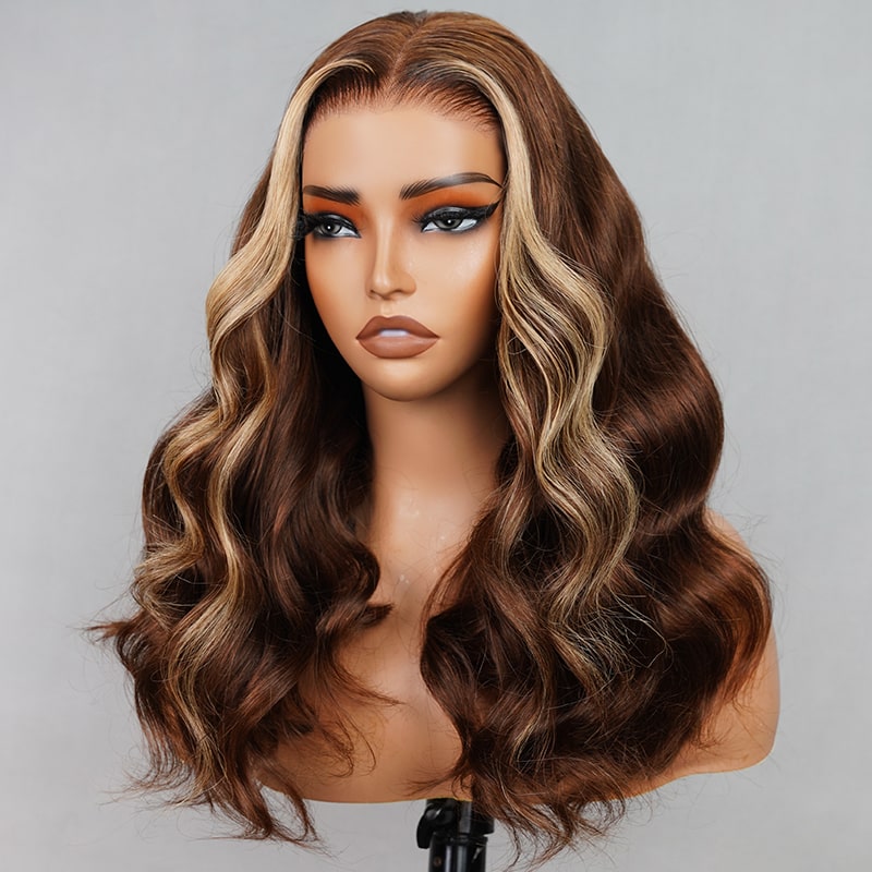 (Super Deal)Megalook Salon-Quality Luxurious Glueless 6X5 HD Lace Wig Body Wave Wear And Go Wig