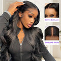 13X6 Lace Front Wig Preplucked With Baby Hair Body Wave Human Hair Wigs