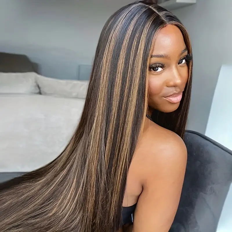 Upgrade Pre Cut Lace | P1b/30 13X4/6X5 Body Wave/Straight HD Lace Frontal Bleach Knots Pre-plucked Easy Wear And Go Wig