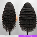 13x6 Transparent Lace Front Wig Loose Deep Wave Transaprent Lace Pre Plucked Human Hair Wig