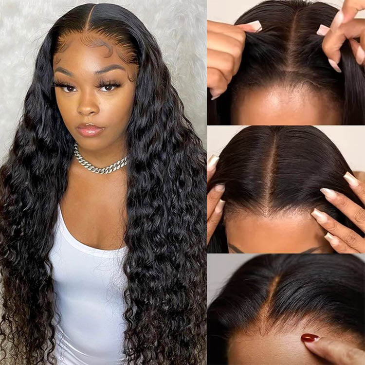 Pre Cut Lace | Glueless 6X5 HD Lace Wig Body Wave Human Hair Wear And Go Wig