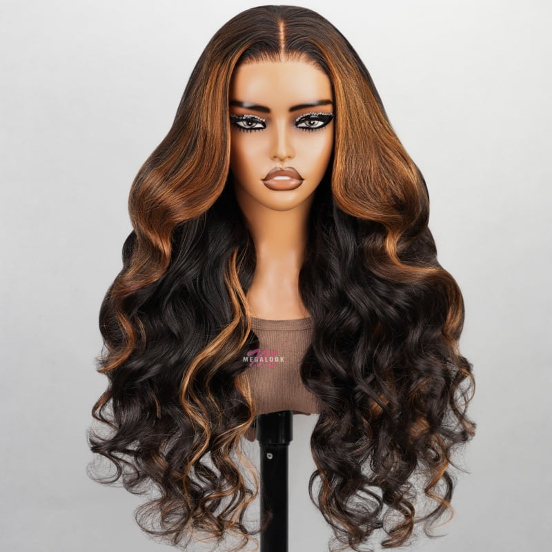 Upgrade Pre Cut Lace | P1b/30 13X4/6X5 Body Wave/Straight HD Lace Frontal Bleach Knots Pre-plucked Easy Wear And Go Wig