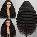 13x6 Transparent Lace Front Wig Loose Deep Wave Transaprent Lace Pre Plucked Human Hair Wig