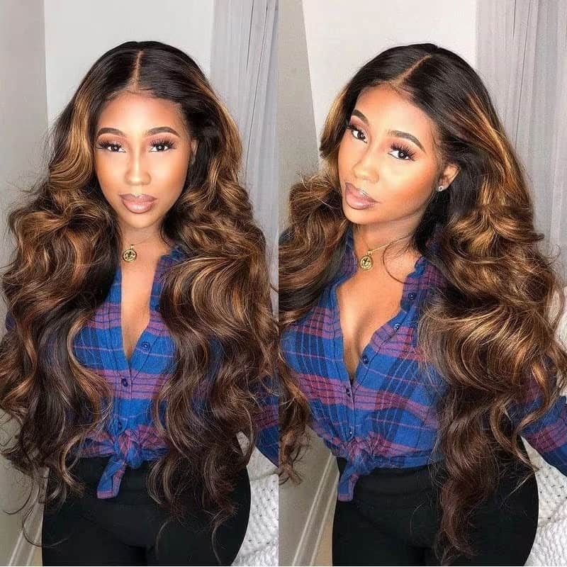 Upgrade Pre Cut Lace | P1b/30 13X4/6X5 Body Wave/Straight HD Lace Frontal Bleach Knots Pre-plucked Easy Wear And Go Wig