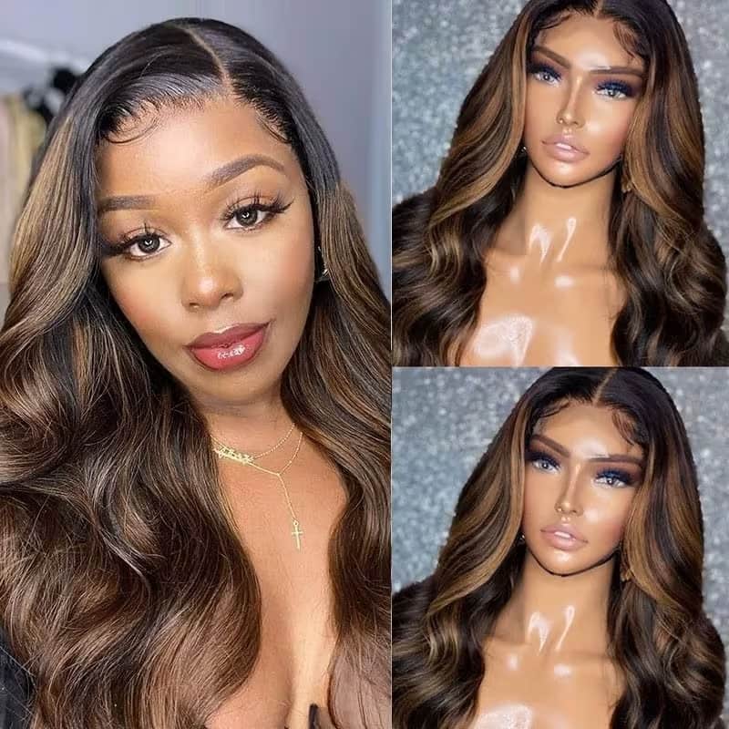 Upgrade Pre Cut Lace | P1b/30 13X4/6X5 Body Wave/Straight HD Lace Frontal Bleach Knots Pre-plucked Easy Wear And Go Wig