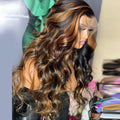 210% Density New Balayage Highlight Honey P1B/30 Colored Wigs 13x4 Lace Front Wig Transparent Lace Virgin Human Hair Wigs