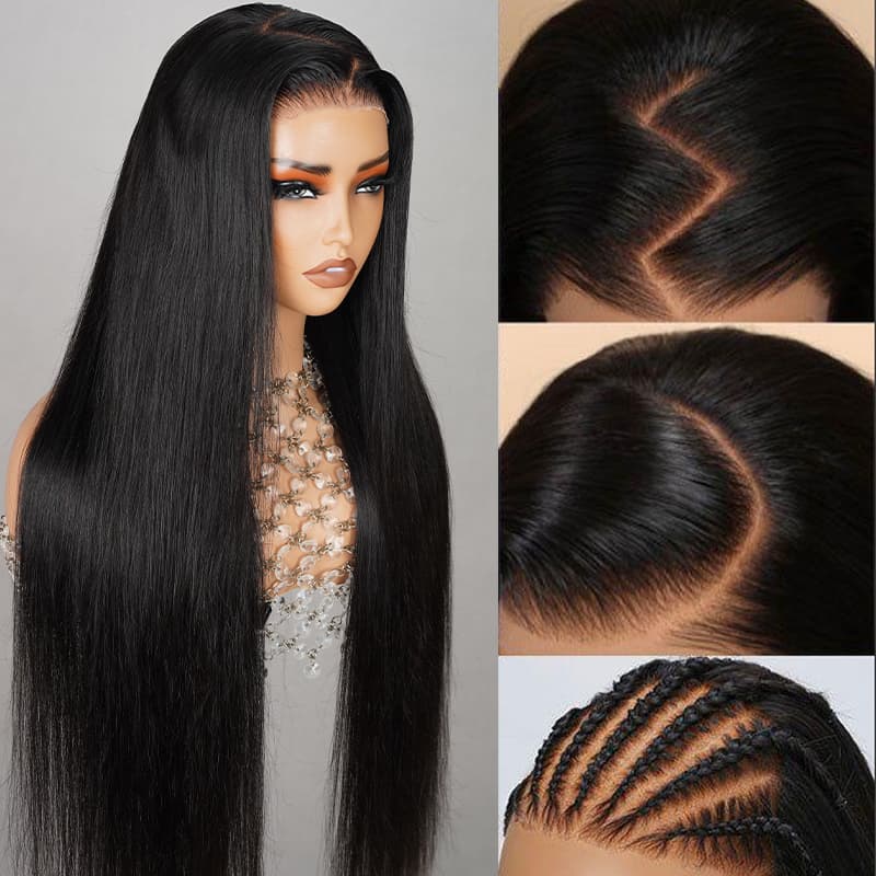 Glueless 10x6 Parting Max HD Lace Wig Pre Bleached Tiny Knots Body Wave Wig(No Code Needed)