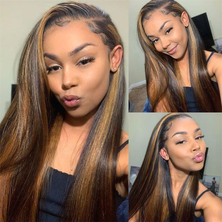 Upgrade Pre Cut Lace | P1b/30 13X4/6X5 Body Wave/Straight HD Lace Frontal Bleach Knots Pre-plucked Easy Wear And Go Wig
